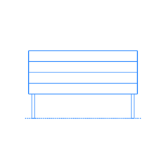 Furniture Headboard Ikea Eidsberg Headboard Silhouette Svg Vector, Free Vectors File